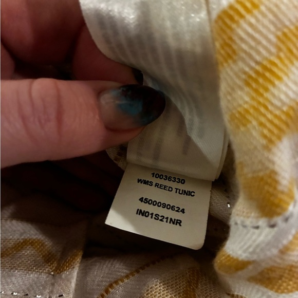 Ariat Marigold & White Women's Top / Blouse - Picture 4 of 7